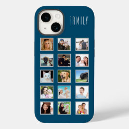 Creëer Uw eigen fotocollage met 15 afbeeldingen Case-Mate iPhone 14 Hoesje