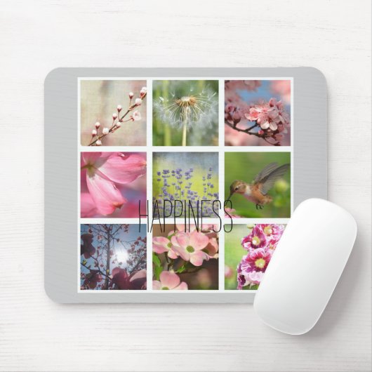 Creëer Uw eigen fotocollage Muismat (Met muis)