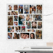 Creëer Uw eigen fotocollage Poster