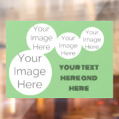 creëer uw eigen fotocollage raamsticker (Vel 2)