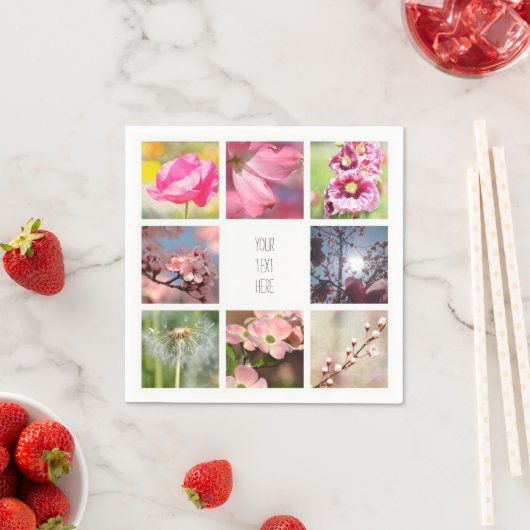 Creëer Uw eigen fotocollage Servet (Insitu)