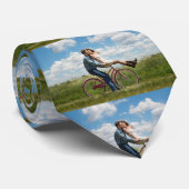 Creëer Uw eigen fotocollage Stropdas (Opgerold)