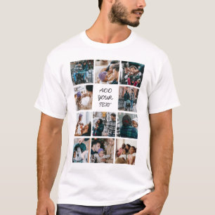 Creëer Uw eigen fotocollage T-shirt