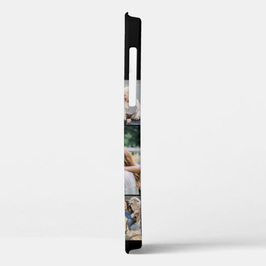 Creëer Uw eigen Fotocollage & Tekst Aangepaste Kle Case-Mate iPhone Case (Achterkant / Links)