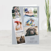 Creëer Uw eigen fotocollage | VADERDAG Feestdagen Kaart (Voorkant)
