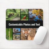 Creëer uw eigen fotocollage Vaderdag Muismat (Met muis)