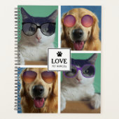 Creëer Uw eigen fotocollage van 4 Pet Planner (Voorkant)