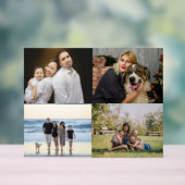 Creëer Uw eigen fotocollage voor 4-reeks Acryl Bord (Neutraal)