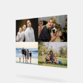 Creëer Uw eigen fotocollage voor 4-reeks Acryl Bord (Hoek)