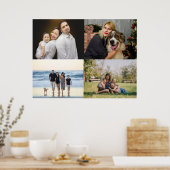 Creëer Uw eigen fotocollage voor 4-reeks Poster (Keuken)