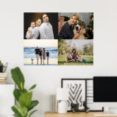 Creëer Uw eigen fotocollage voor 4-reeks Poster (Thuiskantoor)