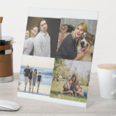 Creëer Uw eigen fotocollage voor 4-reeks Reclamebord Met Voetstuk (Insitu)