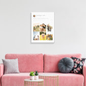 Creëer uw eigen fotocollage voor sociale media canvas afdruk (Insitu (Woonkamer))