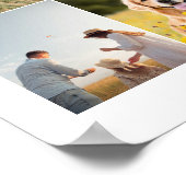 Creëer uw eigen fotocollage voor sociale media poster (Hoek)