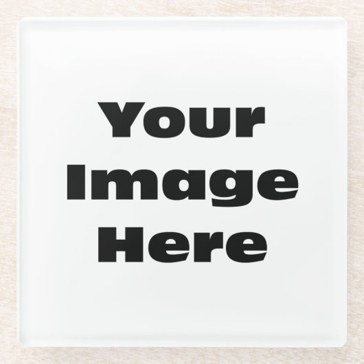 Creëer Uw eigen fotoglas Onderzetter (Voorkant)