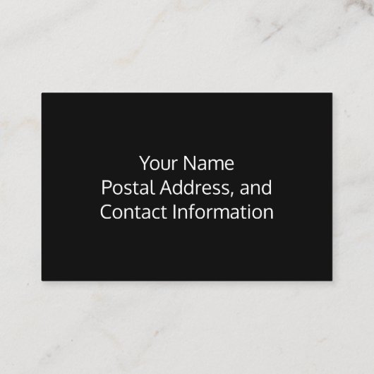 Creëer Uw eigen fotografie Visitekaartje (Achterkant)