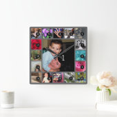 Creëer Uw eigen fotoinstallatieschema, stijl 17 af Vierkante Klok (Huis)