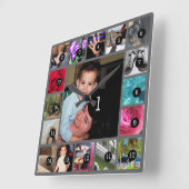 Creëer Uw eigen fotoinstallatieschema, stijl 17 af Vierkante Klok (Hoek)