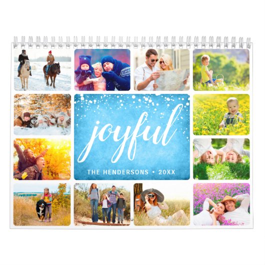 Creëer uw eigen fotokalender voor 2025 kalender (Hoes)