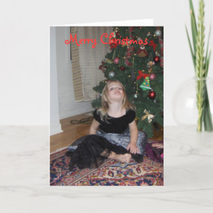 Creëer Uw eigen fotokerstmis Feestdagen Kaart