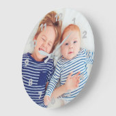 Creëer Uw eigen fotoklok voor uw eigen aangepaste  Grote Klok (Hoek)