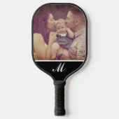 Creëer Uw eigen fotomonogram Initiaal Pickleball Paddle (Voorkant)