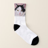 Creëer Uw eigen fotoMonogram Sokken (Links binnenkant)