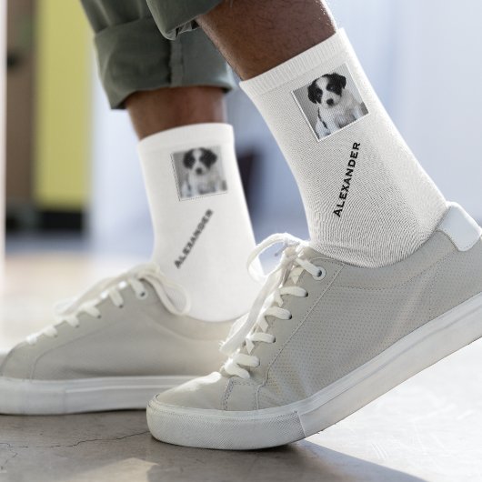 Creëer Uw eigen fotoMonogram Sokken