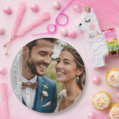 creëer uw eigen fotopapier bord aangepaste tekst (Feest)