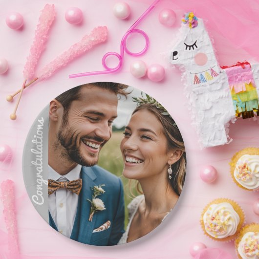 creëer uw eigen fotopapier bord aangepaste tekst (Feest)