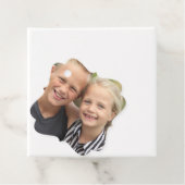 Creëer Uw eigen fotopapier Klassieke ronde sticker Bedankjes Labels (In situ)