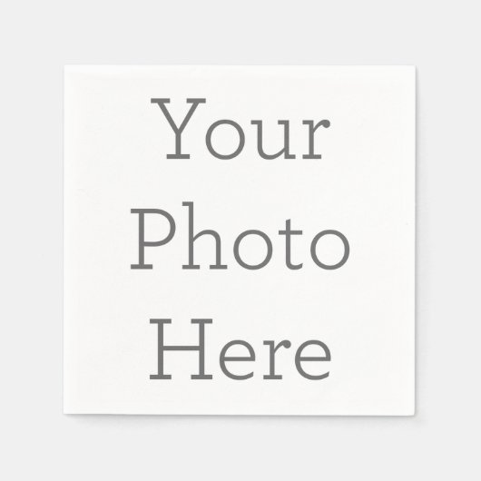 Papieren servetten, Standaard Cocktail Servet (Voorkant)