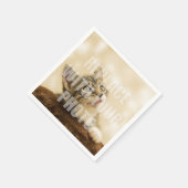 Creëer Uw eigen fotopapier Napkin Servet (Hoek)