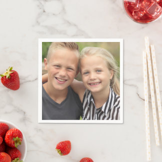 Creëer Uw eigen fotopapier servetten