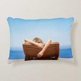 Creëer Uw eigen fotopiloot Decoratief Kussen