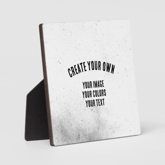 Creëer Uw eigen Fotoplaat (Voorkant)