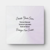 Creëer Uw eigen Fotoplaat (Voorkant)