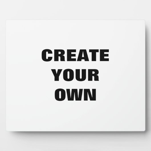 Creëer Uw eigen Fotoplaat (Voorkant)