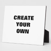 Creëer Uw eigen Fotoplaat (Zijkant)