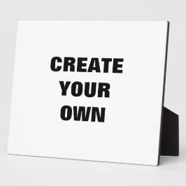 Creëer Uw eigen Fotoplaat