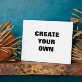 Creëer Uw eigen Fotoplaat (Zijkant)