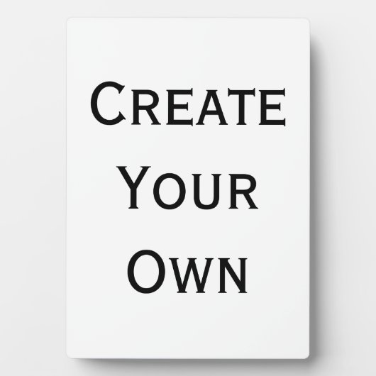 Creëer Uw eigen Fotoplaat (voorkant)