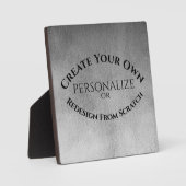 Creëer Uw eigen Fotoplaat (Voorkant)