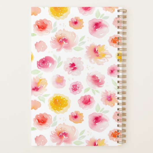 Creëer Uw eigen fotoplanner | Aangepaste planner (Achterkant)