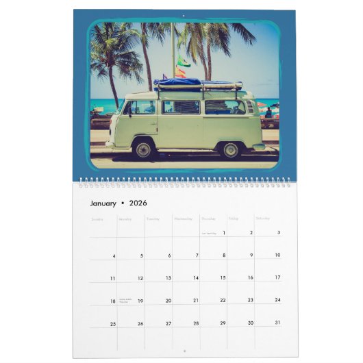 Creëer Uw eigen foto's en familiefoto's Kalender (Jan 2026)