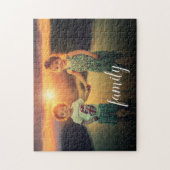 Creëer uw eigen fotoscript voor de familie legpuzzel (Verticaal)