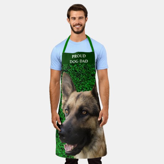 Creëer Uw eigen fotoserie Kerstmis op maat Schort (Gedragen)