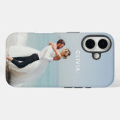 Creëer uw eigen fotosjabloon Gepersonaliseerde naa Case-Mate iPhone Case (Achterkant (horizontaal))