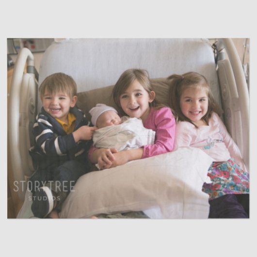 Creëer Uw eigen fotosjabloon Tissuepapier (Voorkant)