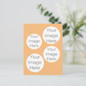 creëer uw eigen fotosjabloon voor briefkaart (Staand voorkant)